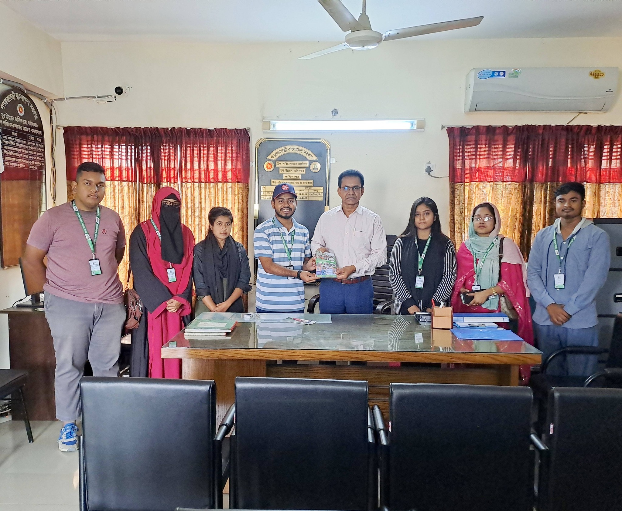 Courtesy Meeting Between Srijonshil Gaibandha and the Assistant Director of Youth Development in Gaibandha