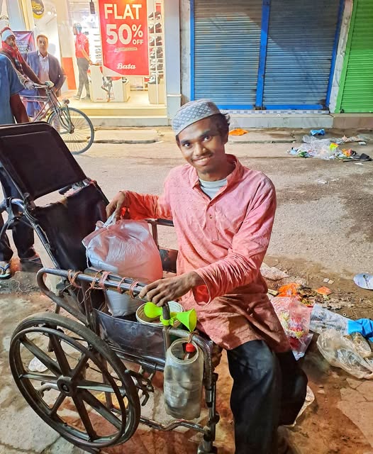 Srijonshil Gaibandha Provides Essential Supplies to Person with Disability