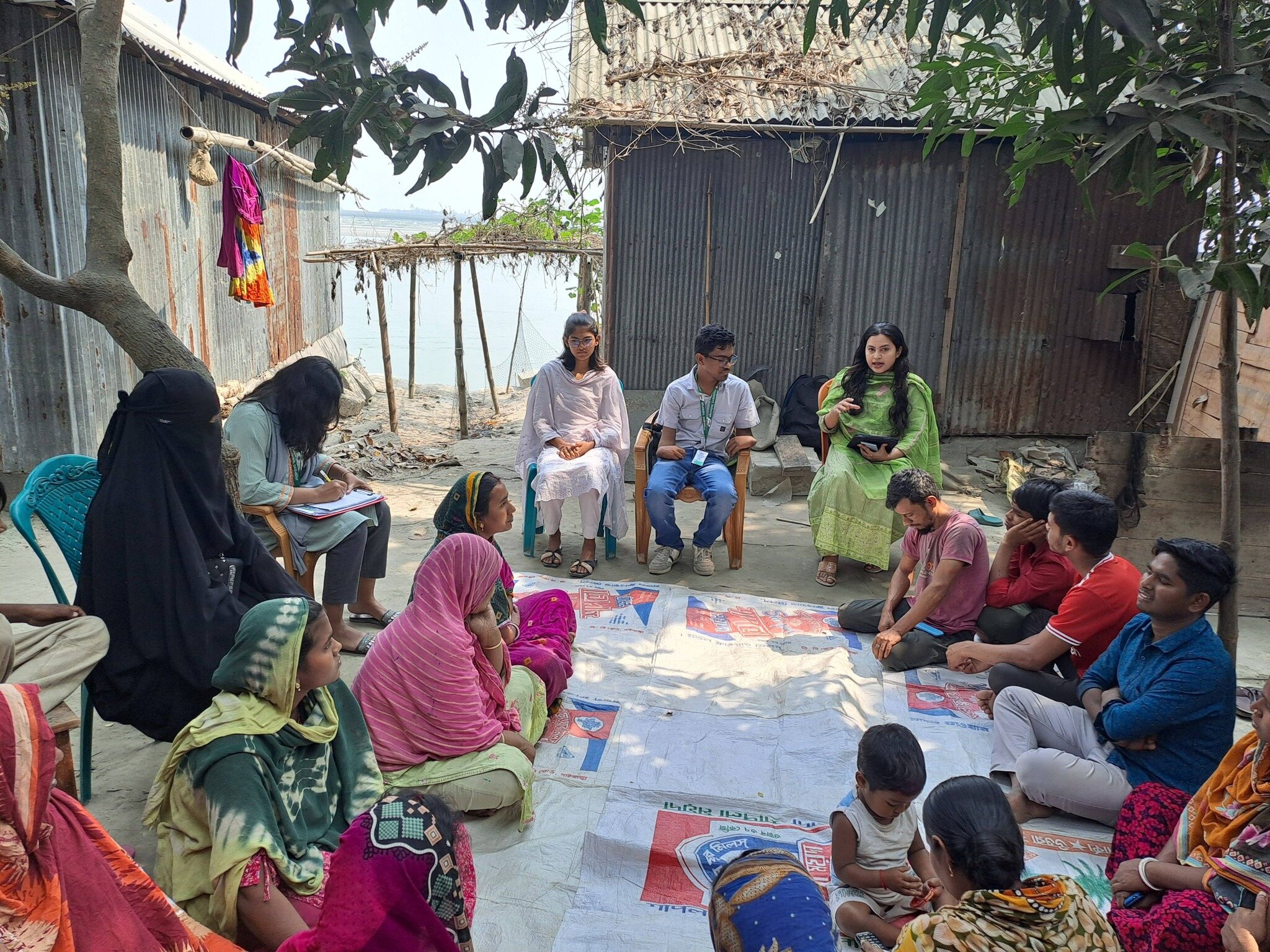 National Volunteer of VSO Bangladesh Visits Gaibandha EcoCycle Project - Image 5