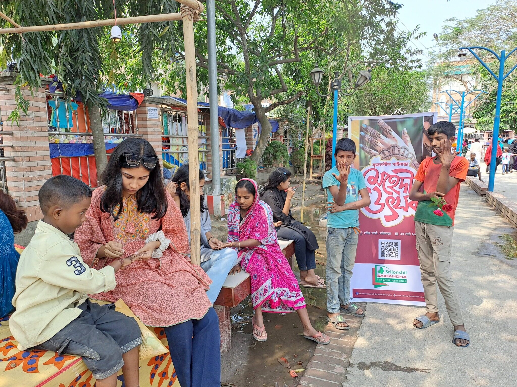 Mehendi Festival Held by Srijonshil Gaibandha - Image 1