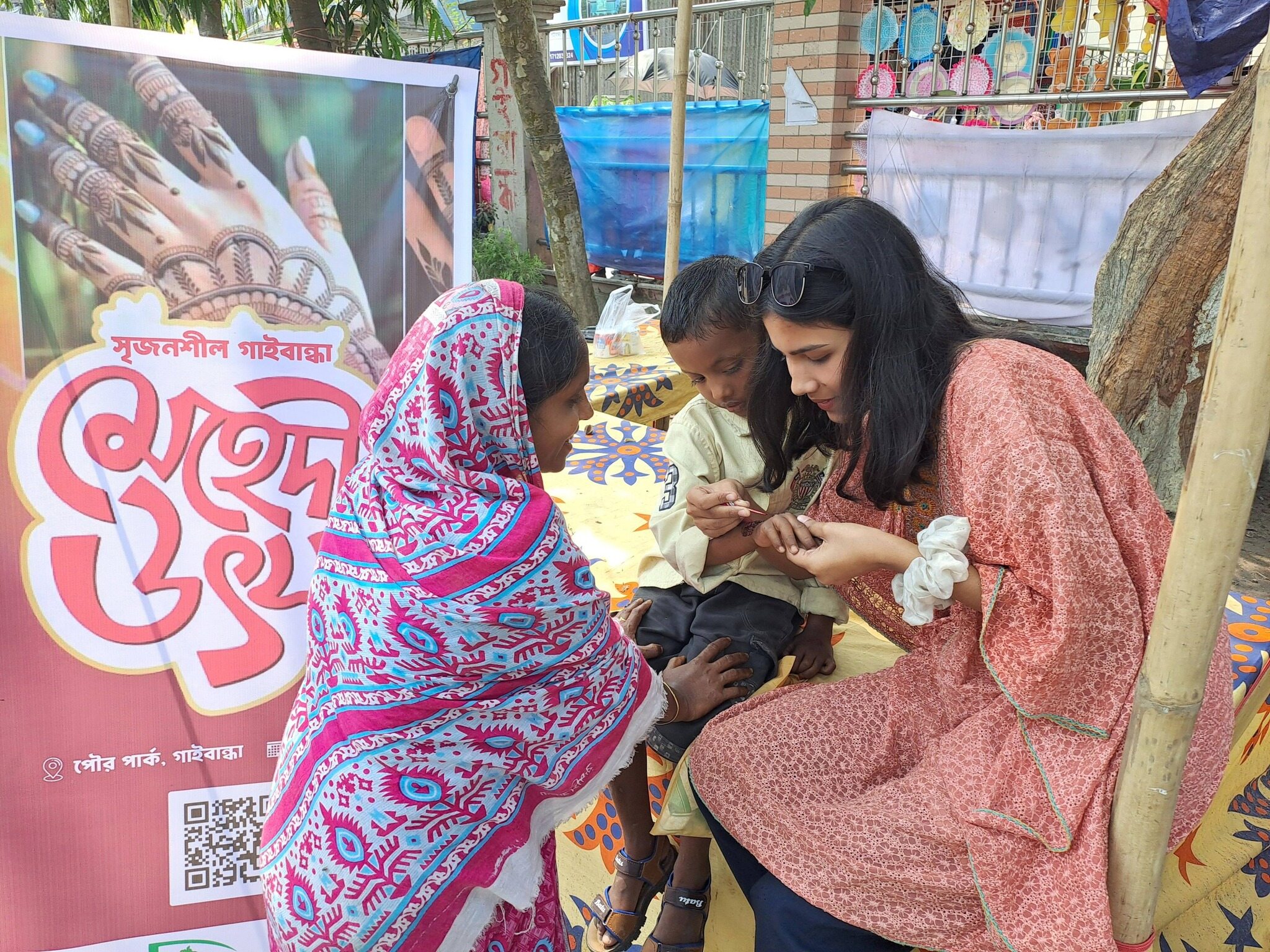 Mehendi Festival Held by Srijonshil Gaibandha - Image 6