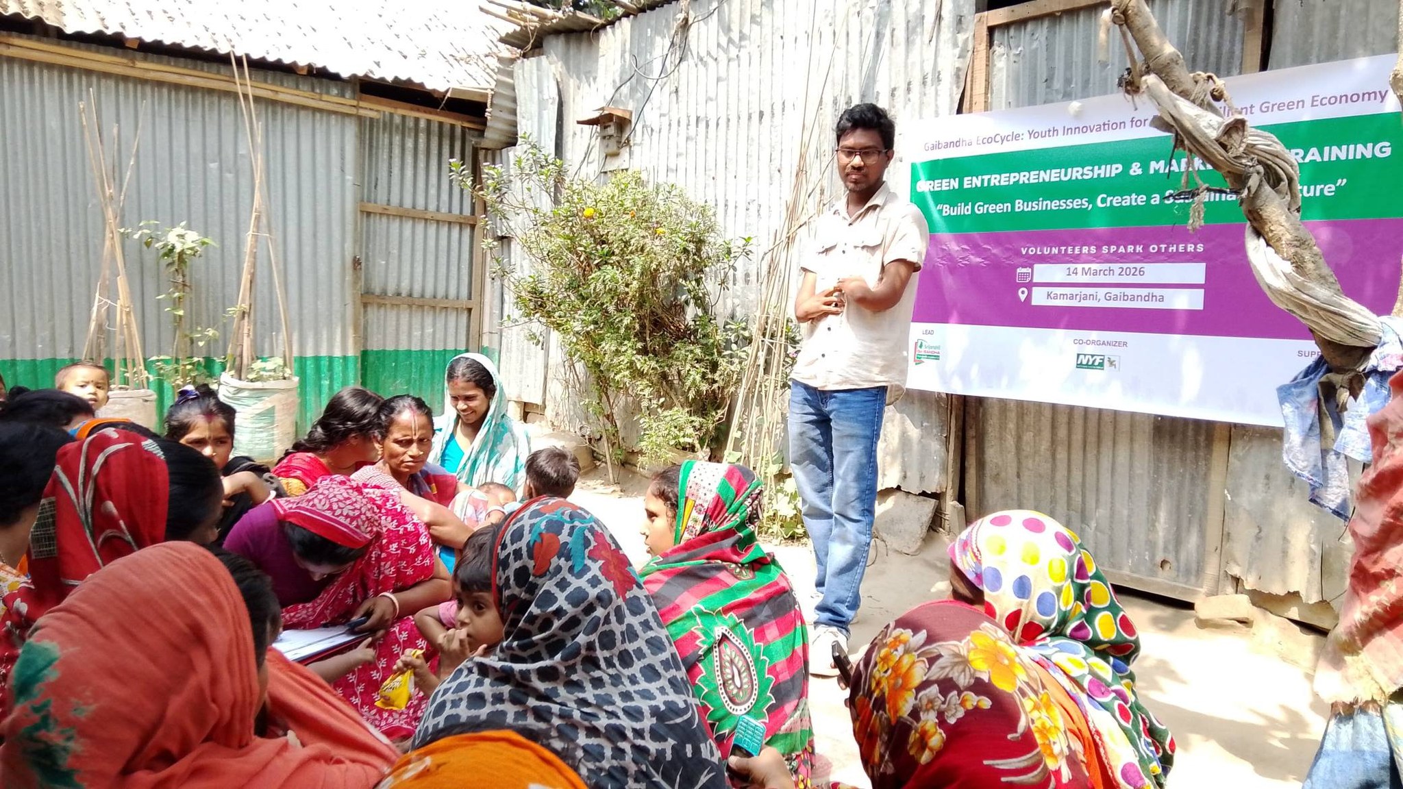 Green Entrepreneurship & Marketing Training Held for Youth in Gaibandha - Image 2