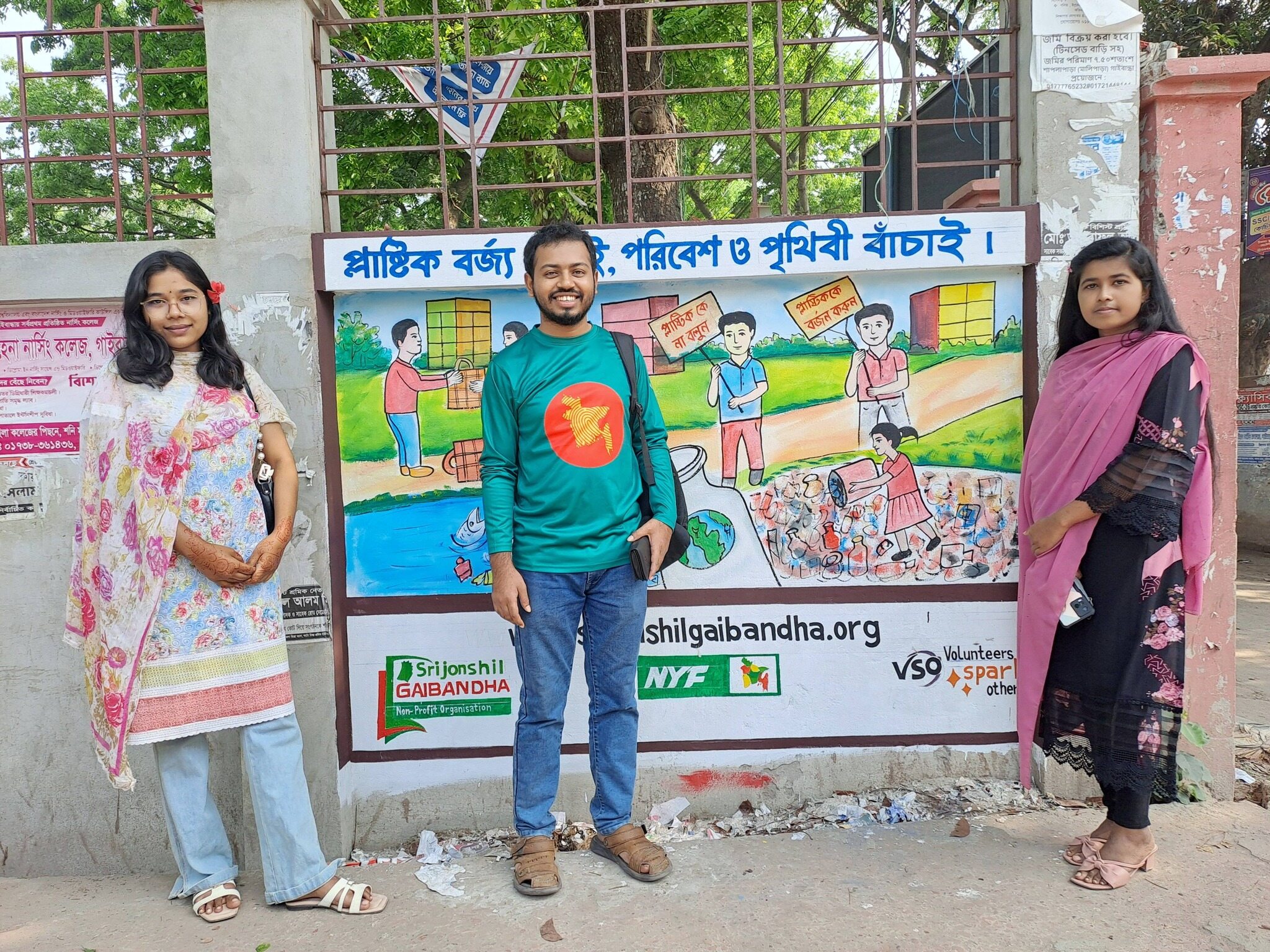 Climate Art Mural Activity Held in Gaibandha - Image 6