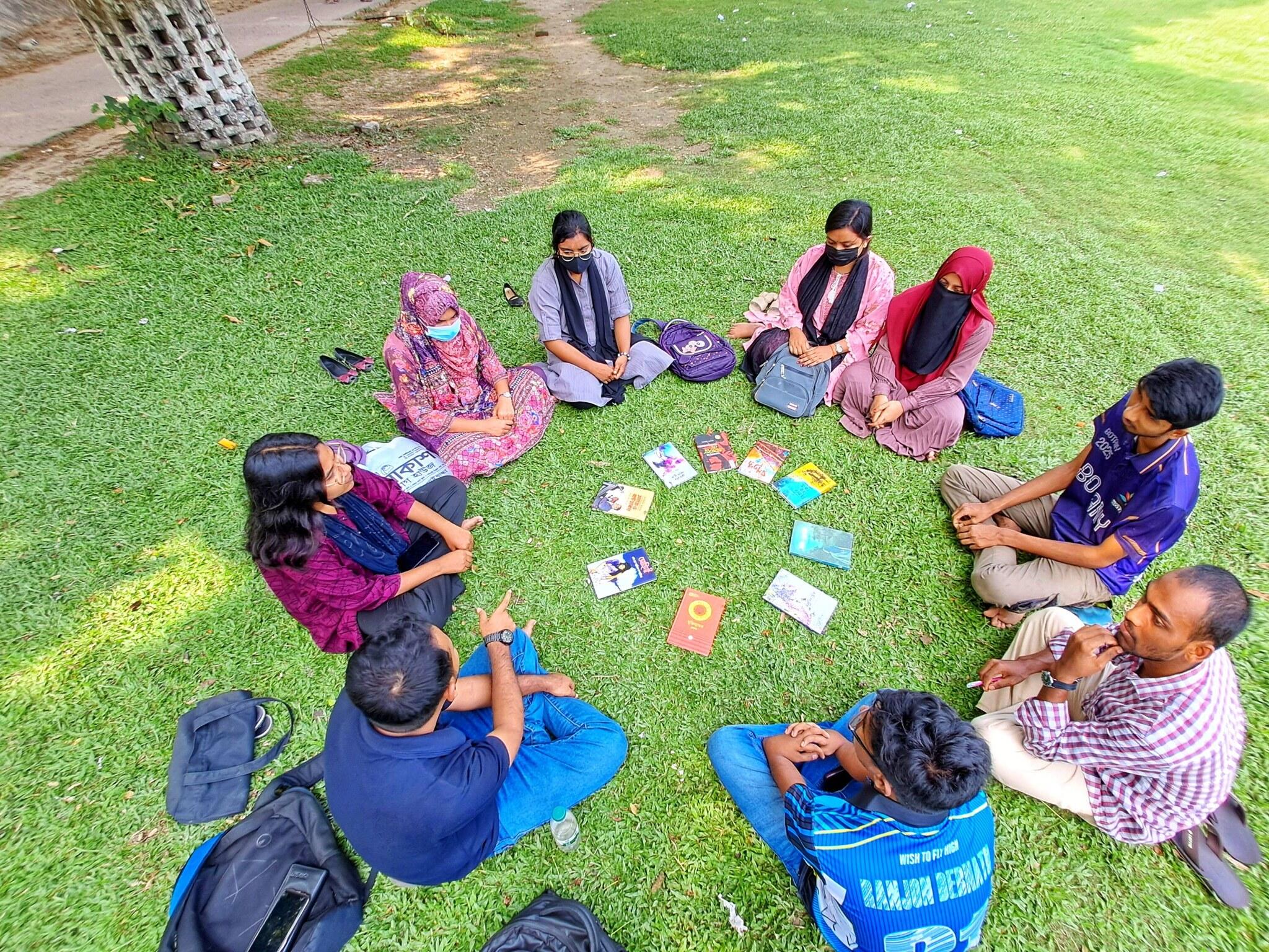 Launch of College-Based Reading Circle and Book Discussion on the 7th Anniversary of Srijonshil Gaibandha - Image 3