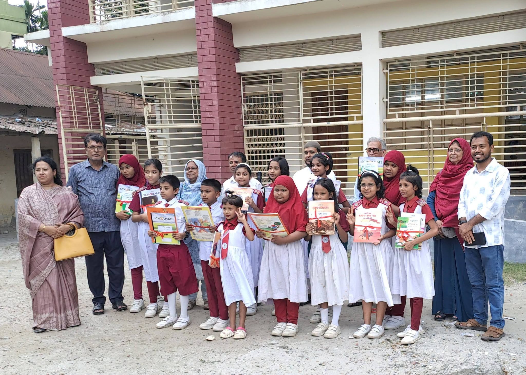 Prize Distribution on the 24th Anniversary of Trisha Smriti Library