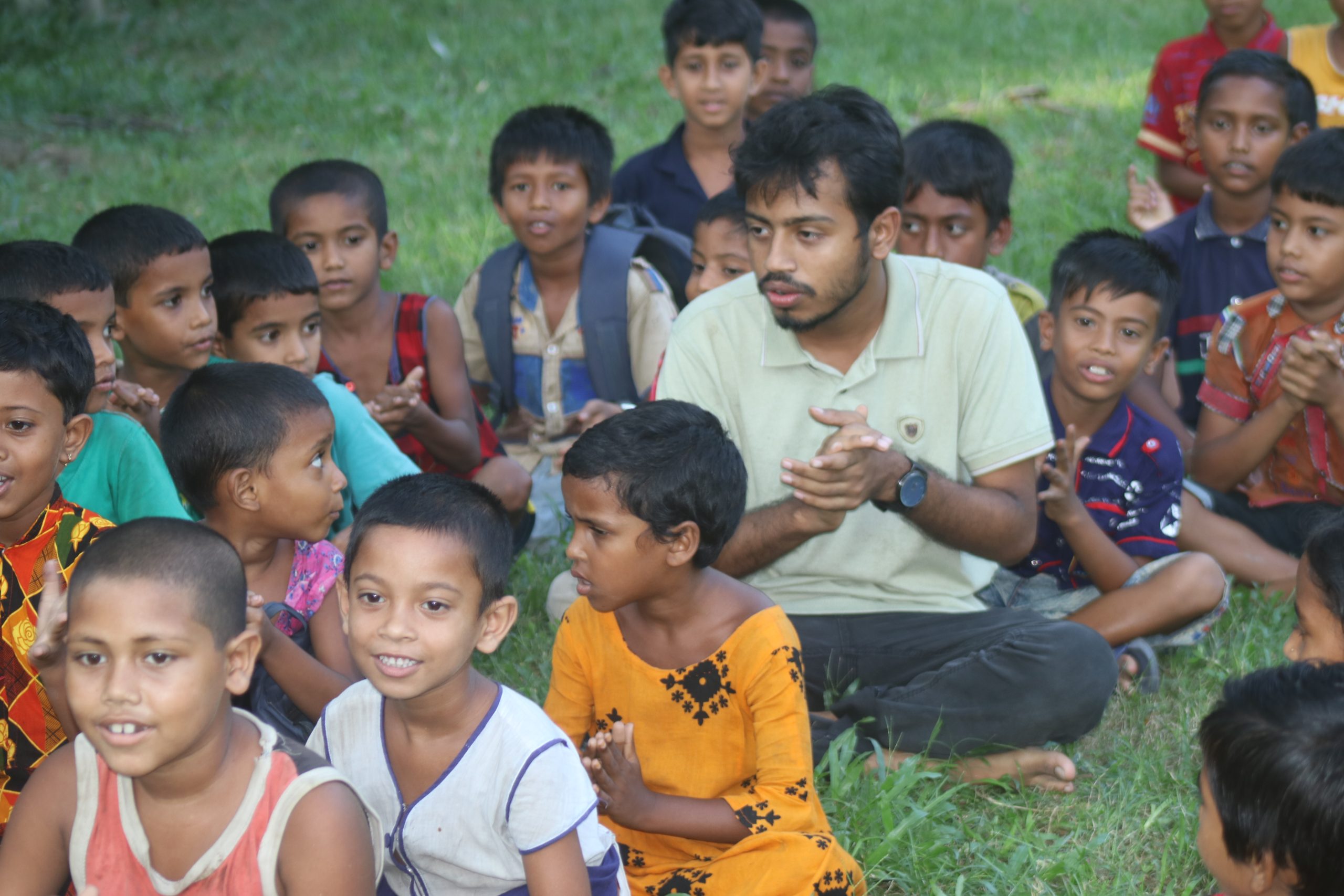 A Joyful Day and Food Distribution for Children in Gaibandha